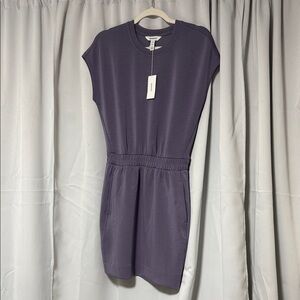 NWT SPANX Purple Casual Dress